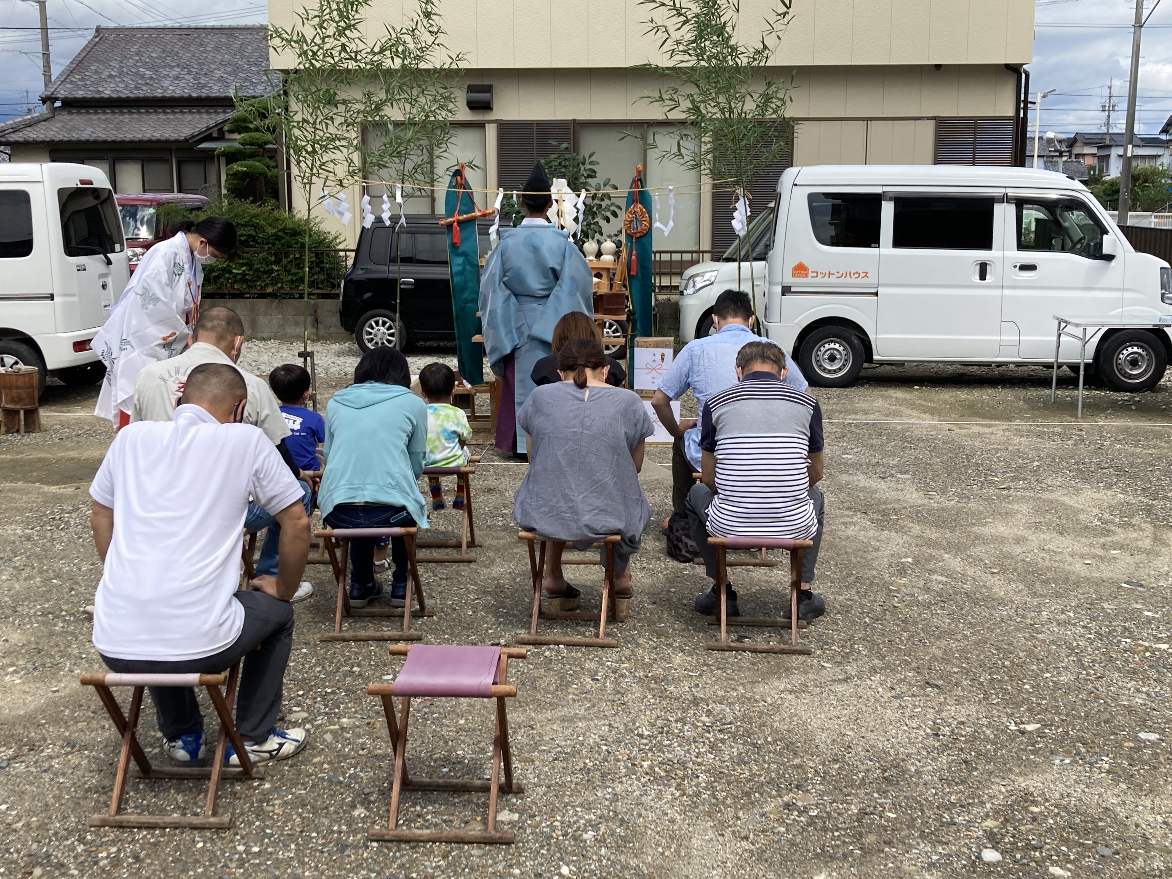 地鎮祭おめでとうございます！