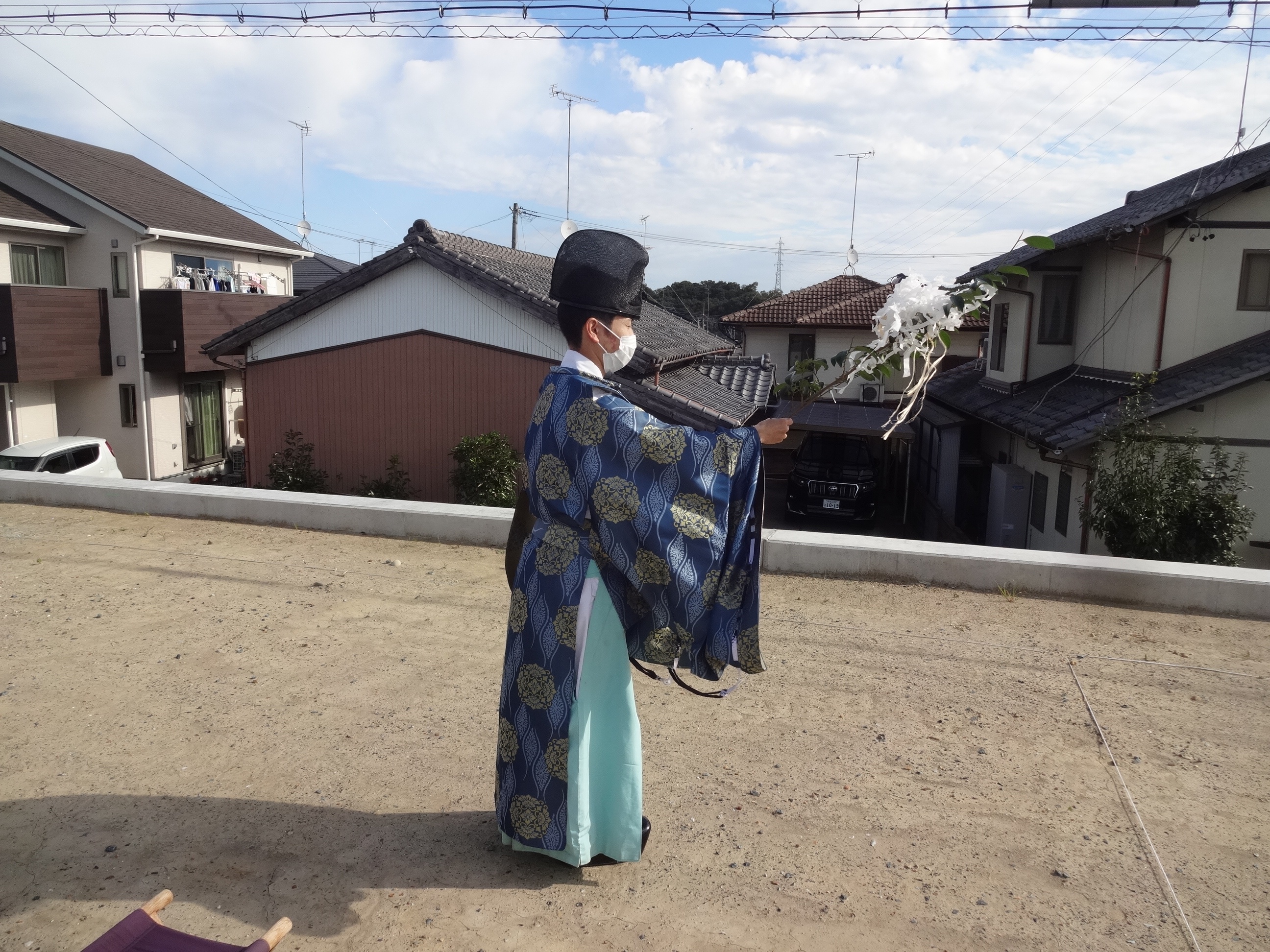 地鎮祭おめでとうございます！