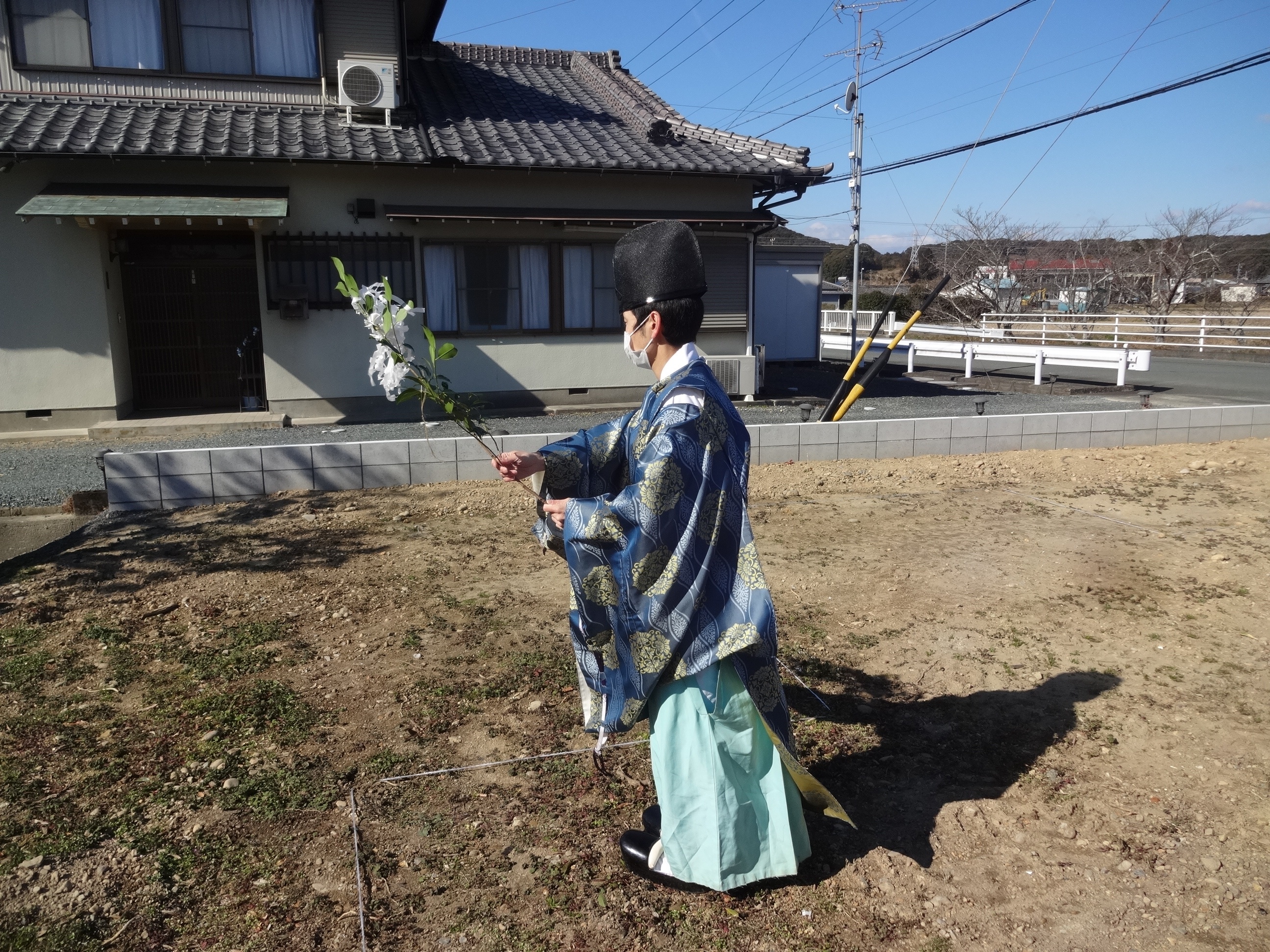 地鎮祭おめでとうございます！