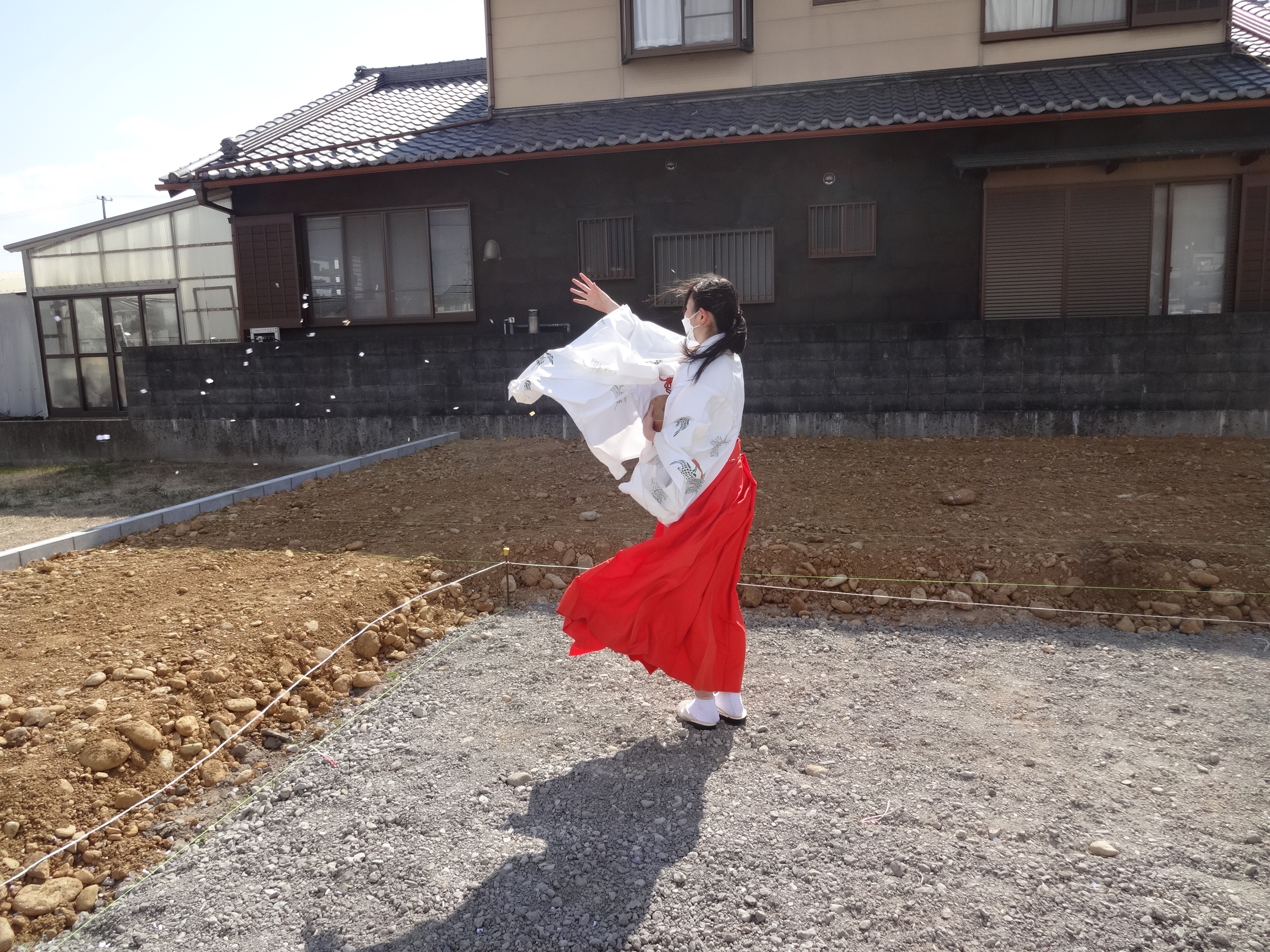 地鎮祭おめでとうございます！