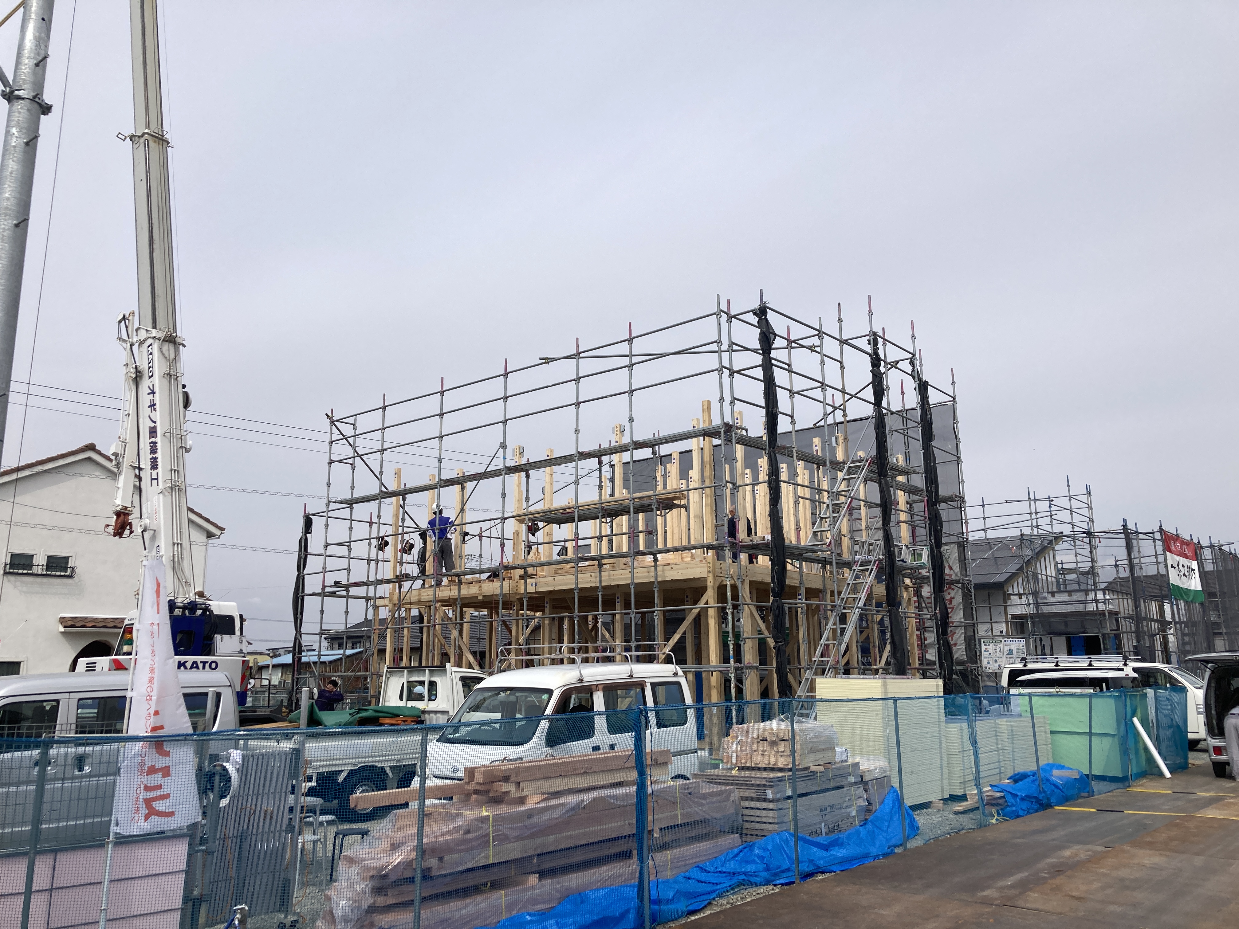 上棟おめでとうございます！