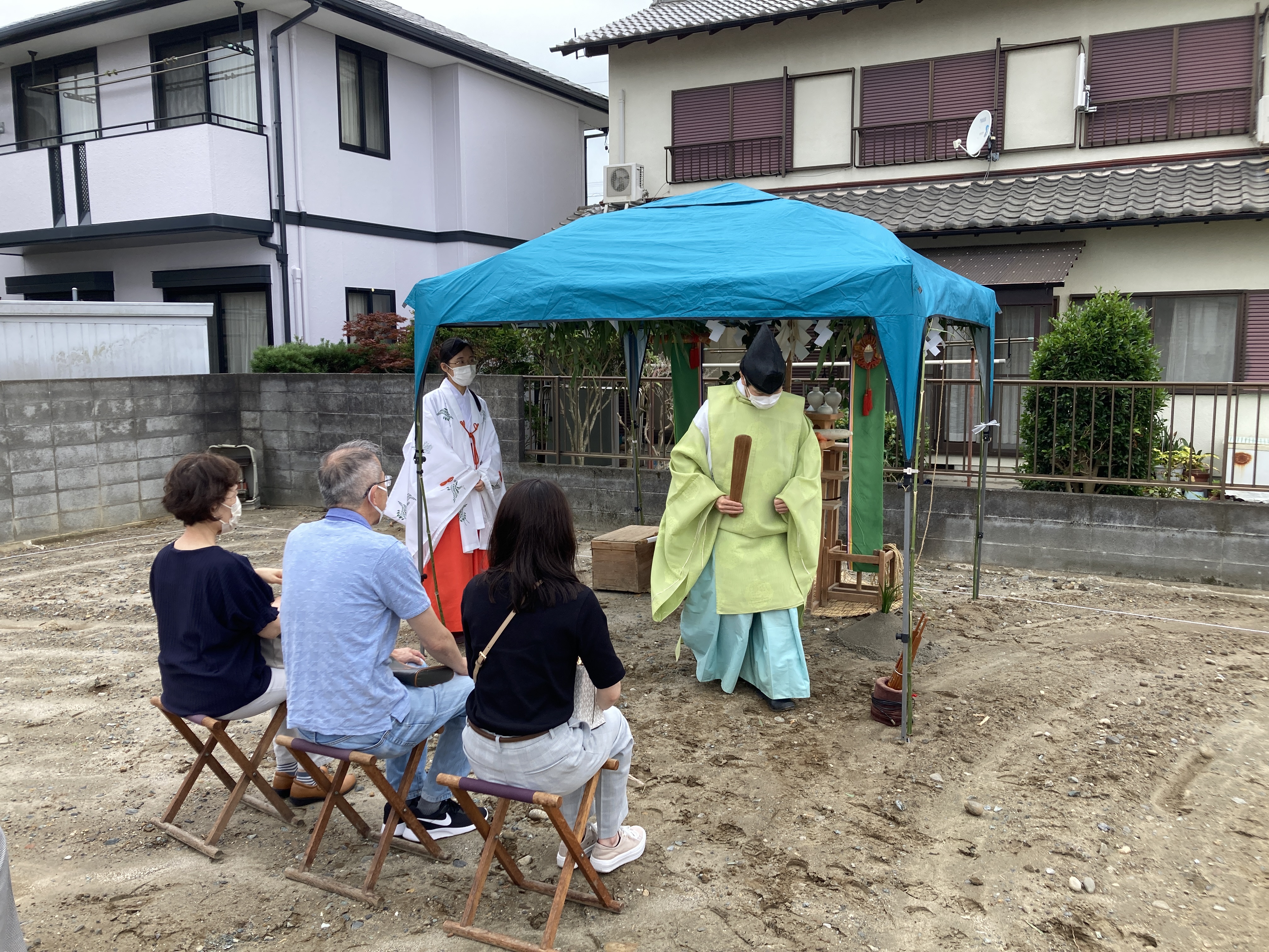 地鎮祭おめでとうございます！