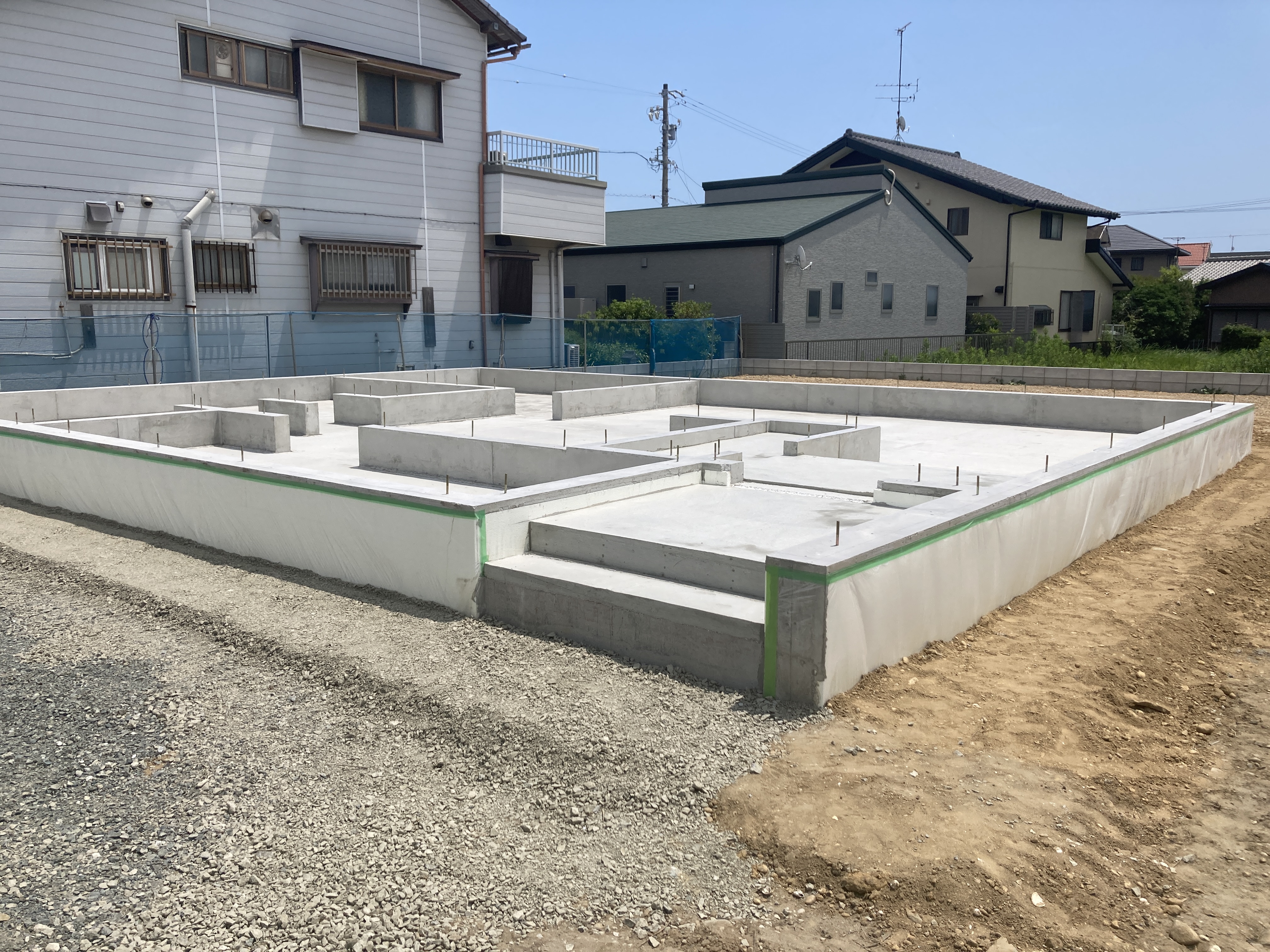 新！平屋モデルハウス建築中！