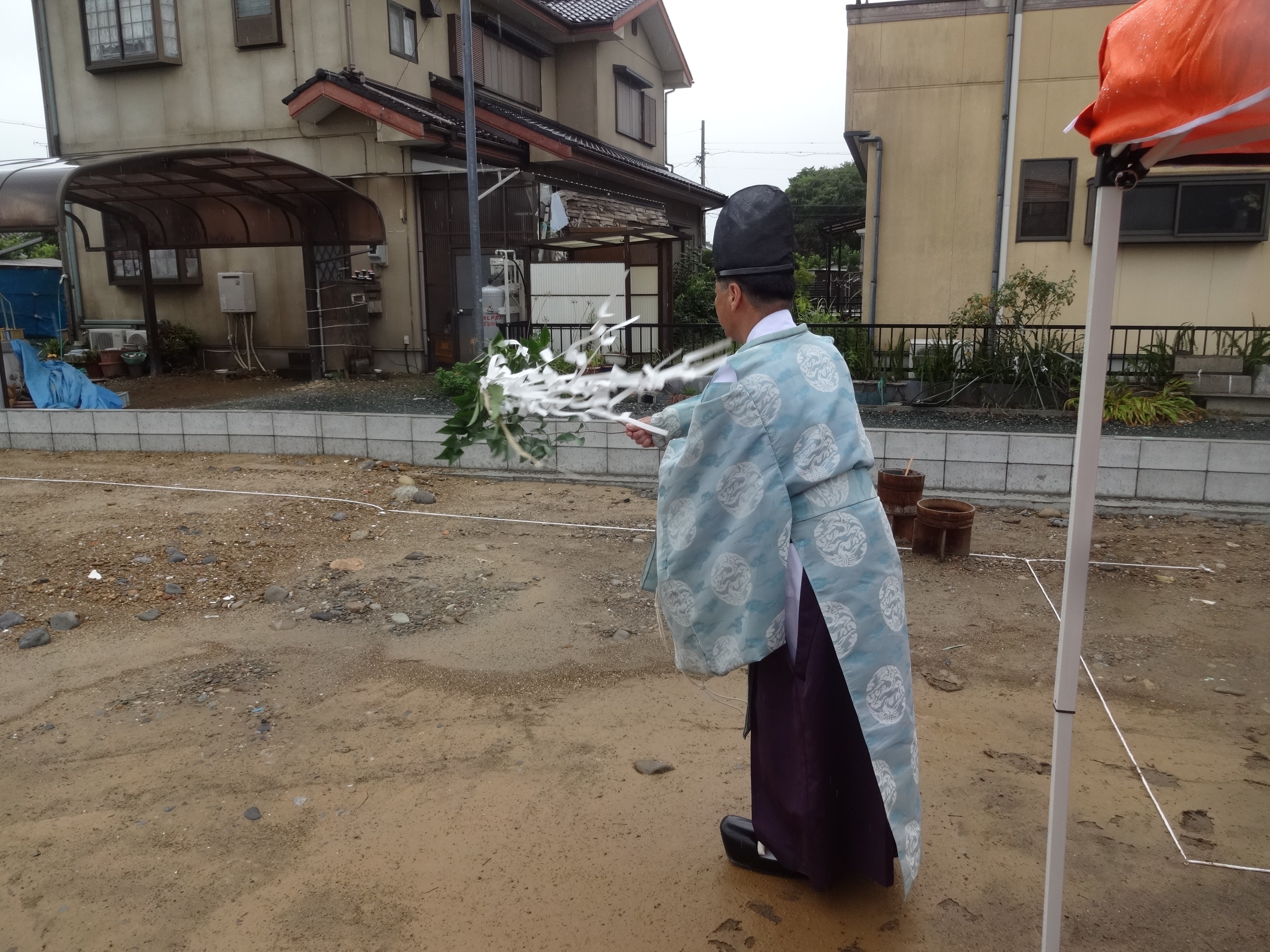 地鎮祭おめでとうございます！