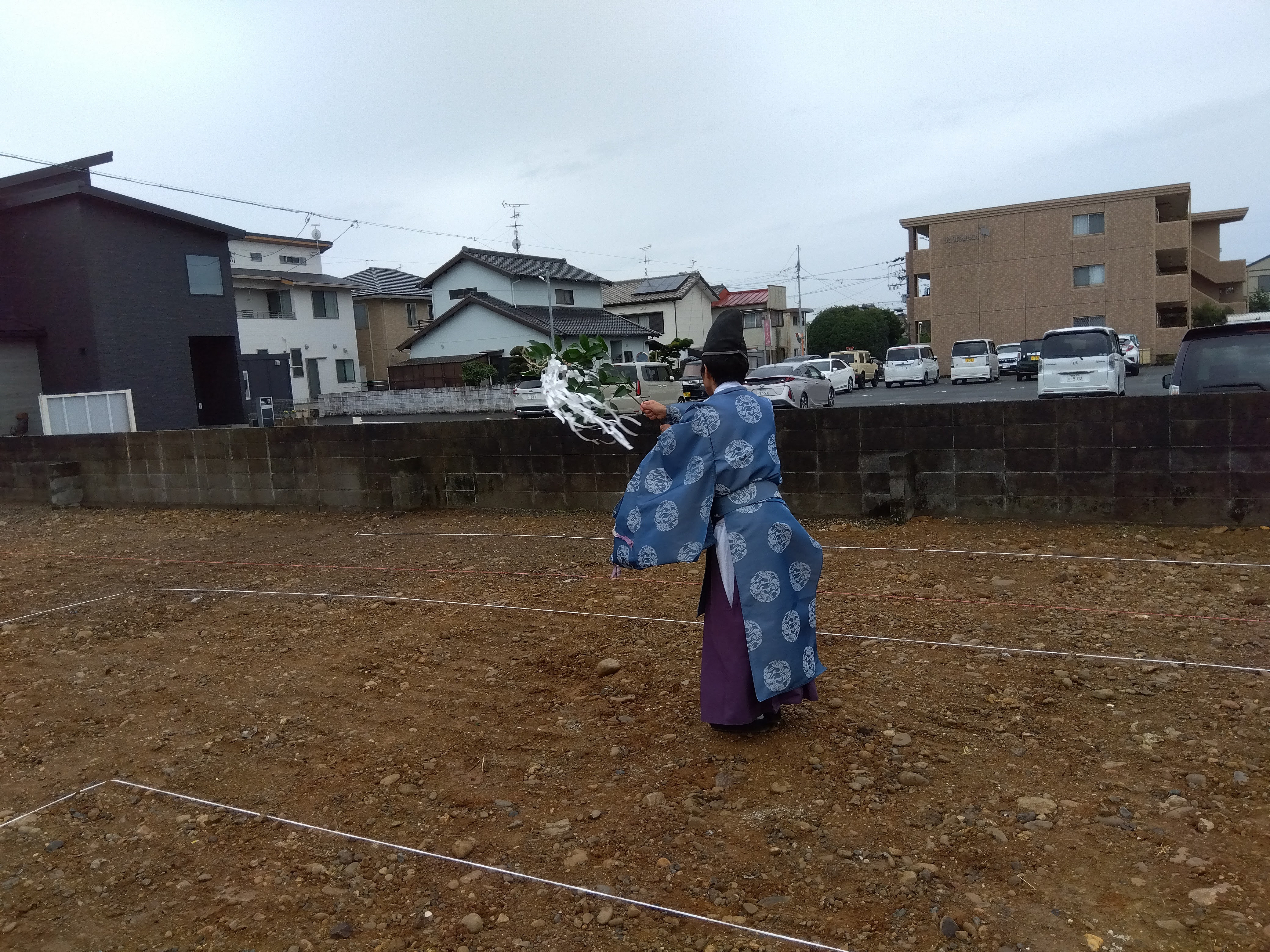 地鎮祭おめでとうございます！