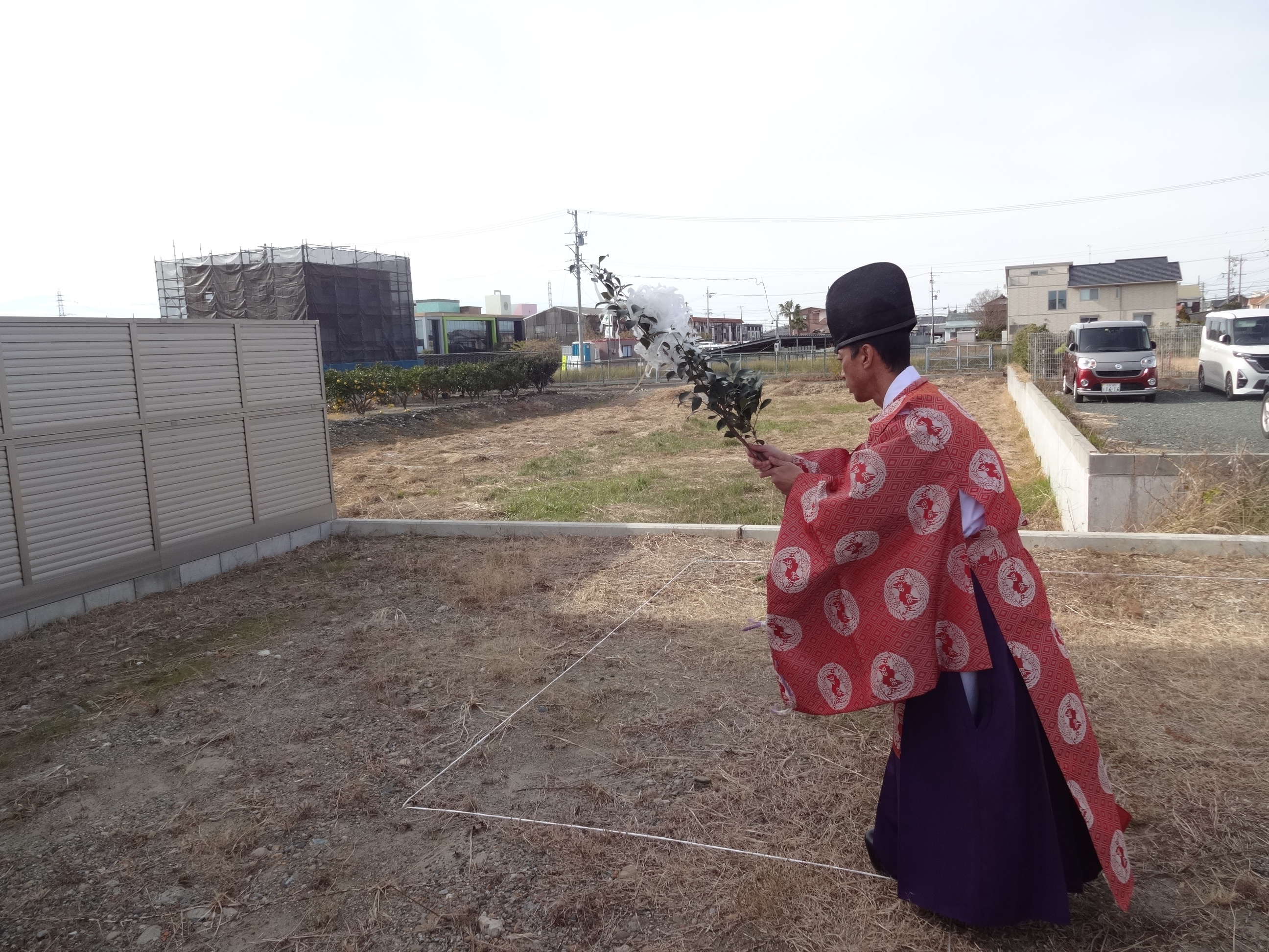 地鎮祭おめでとうございます！