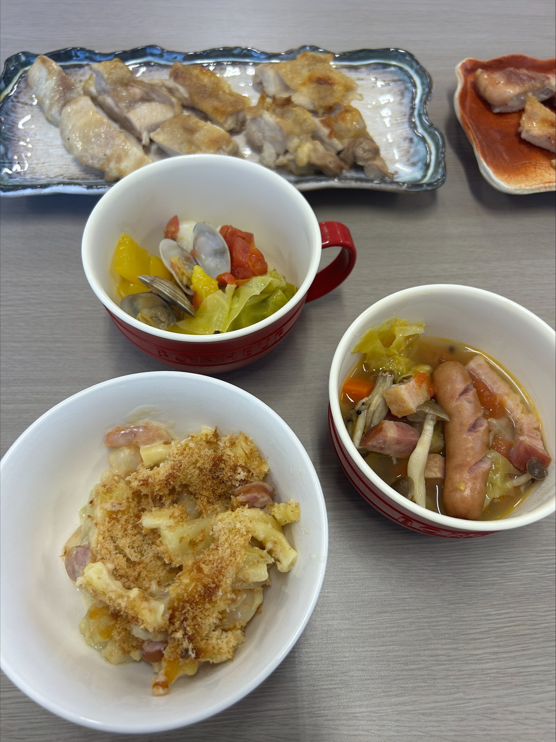 ガス・IH調理体験