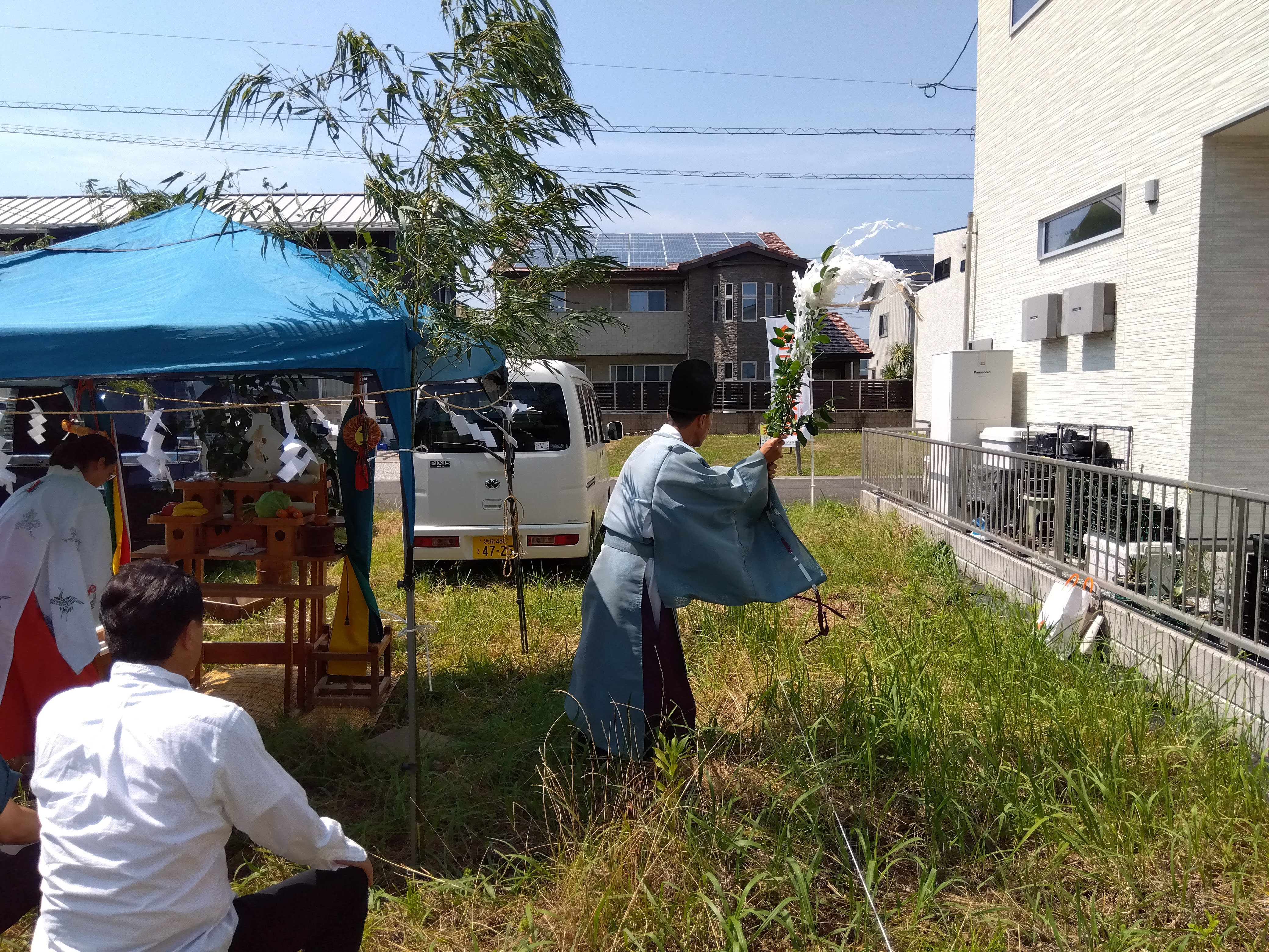 地鎮祭おめでとうございます！