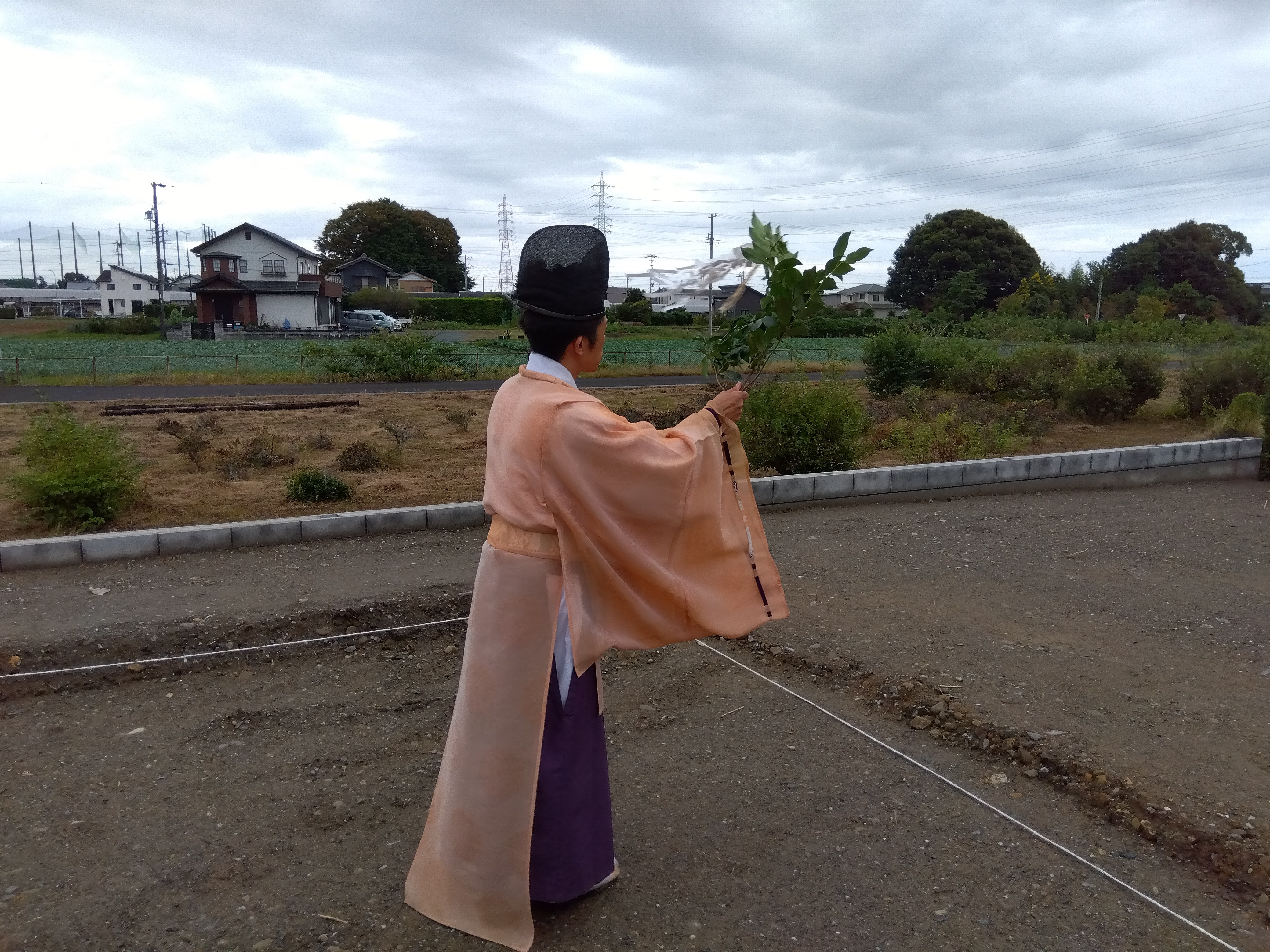 地鎮祭おめでとうございます！