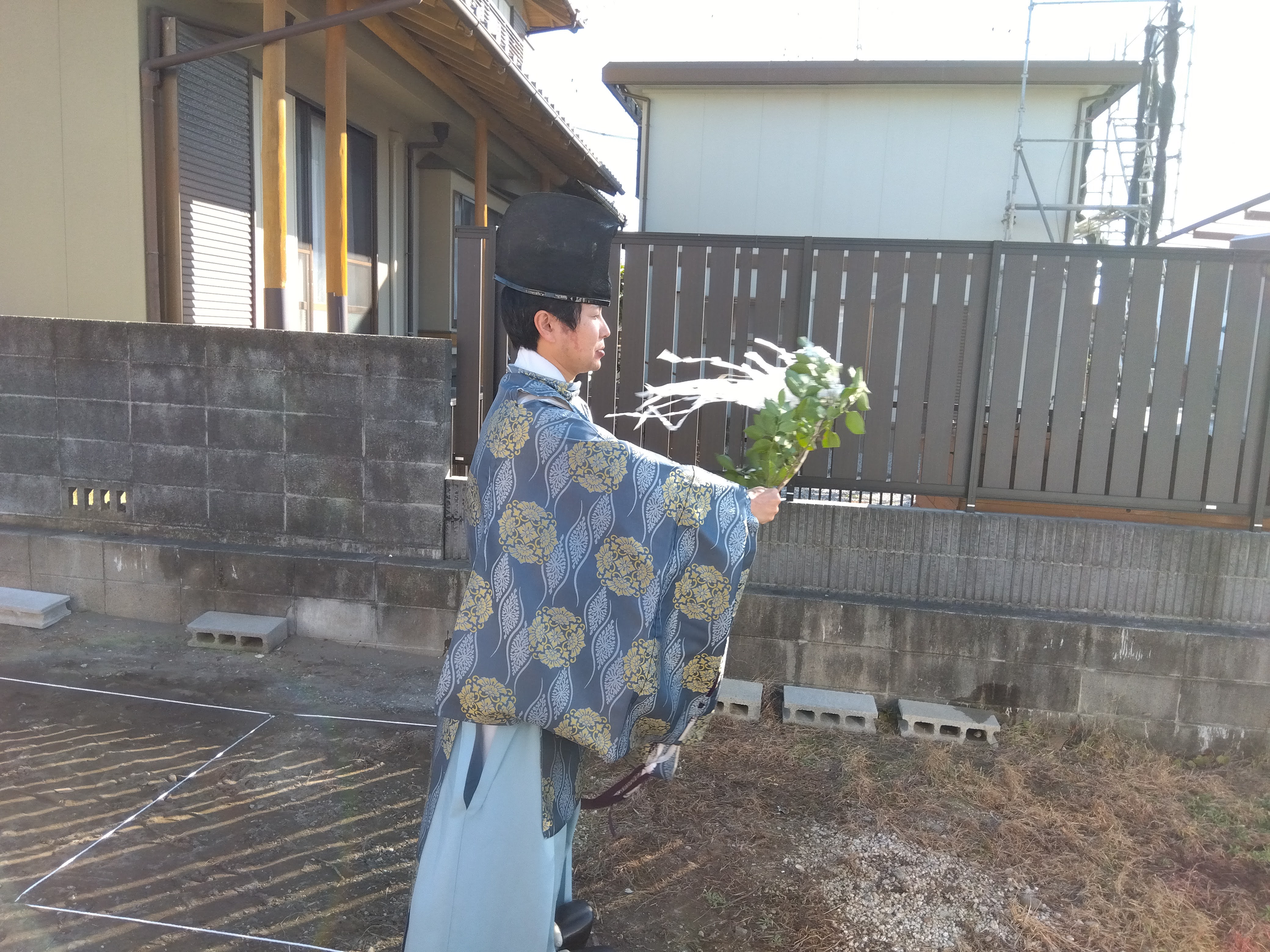 地鎮祭おめでとうございます！