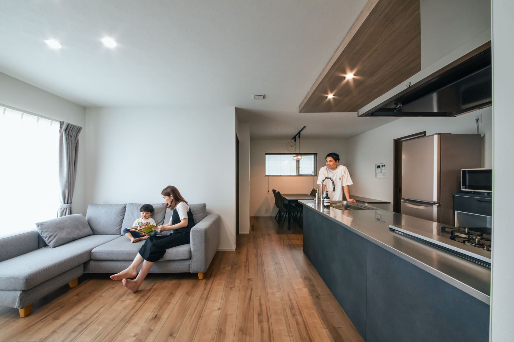将来までずっと快適で暮らしやすい1.5階建ての家