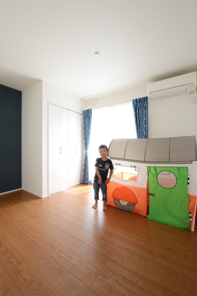 遊び心のある子ども部屋