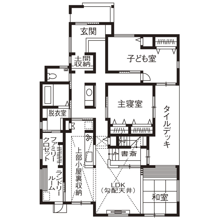 1階間取り図