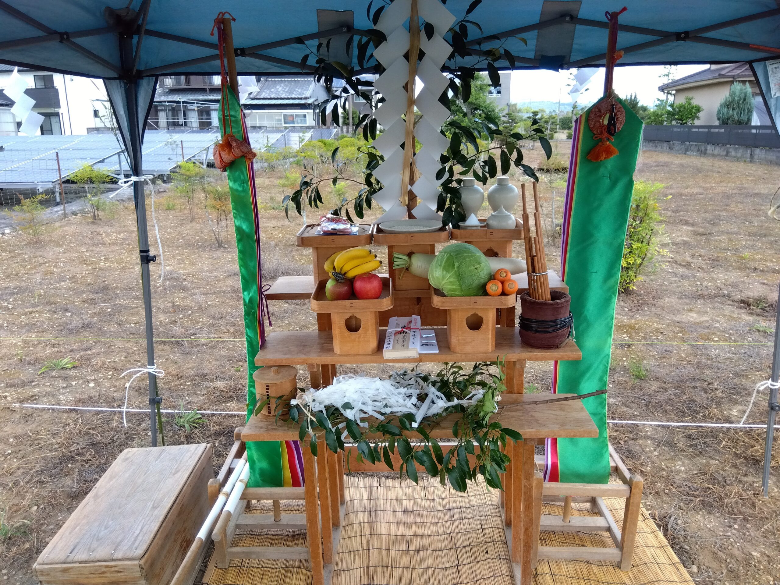 地鎮祭おめでとうございます！