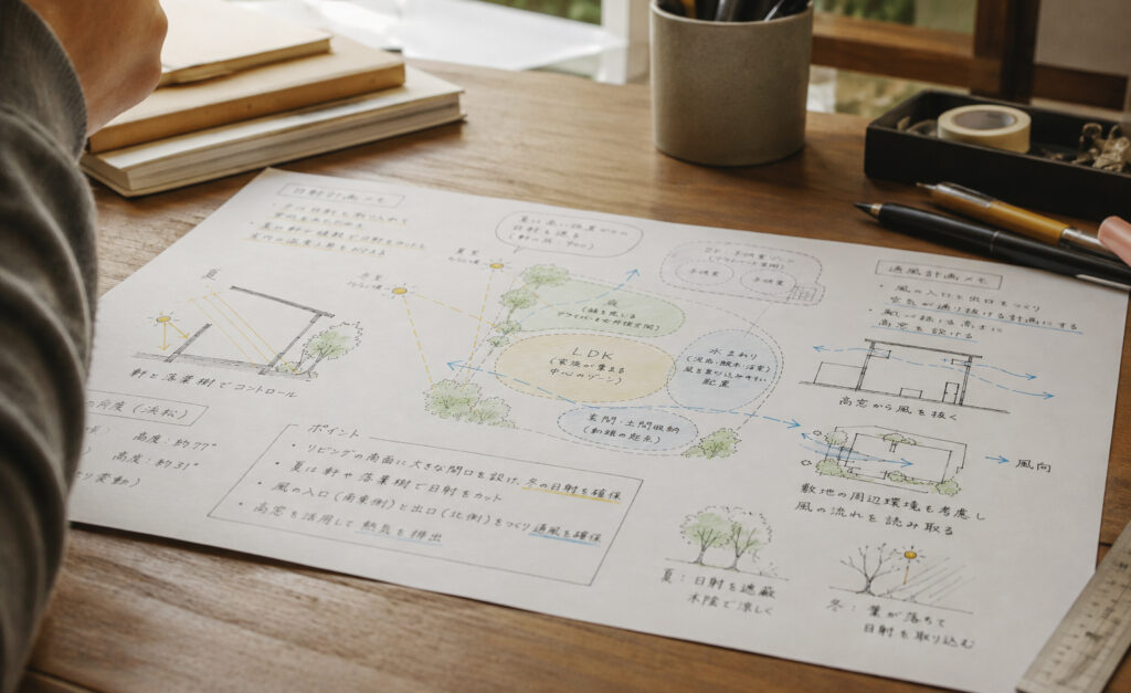 建築士の家　完成見学会　パッシブデザイン